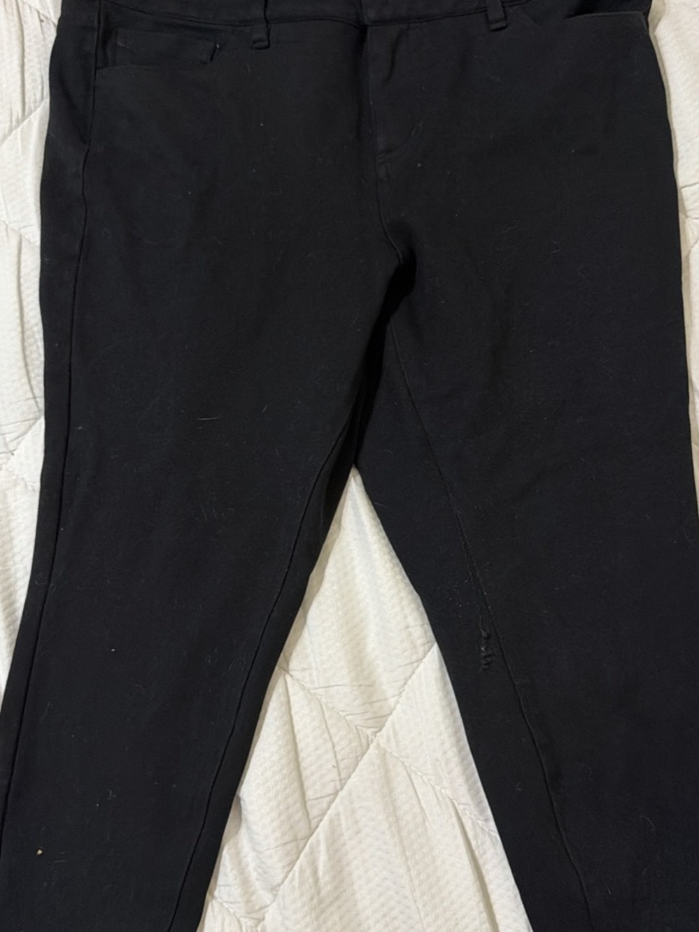 torrid Black Stretch Ponte Skinny Pants
